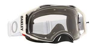 Oakley Airbrake MX  Tuff Blocks White  - Clear lens