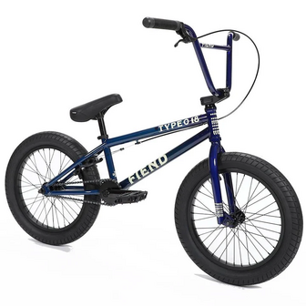 Fiend Type O 18 BMX Bike Glos Blue