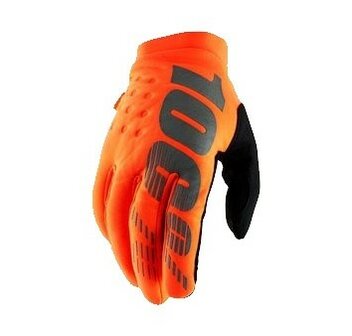 100% Brisker II Winterhandschoen Fluo Orange BMX World