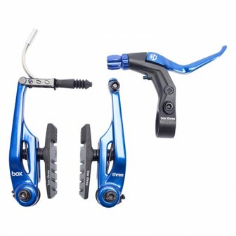 Box Three Brake Kit Blue BMX World