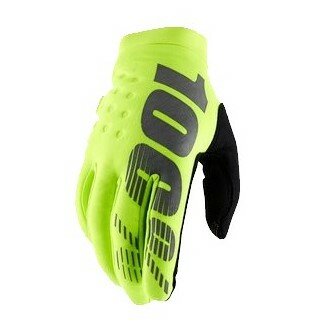 100% Brisker II Winterhandschoen Fluo Yellow BMX World