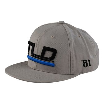 TLD Snapback cap Speed Flat Bill Gray