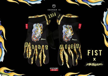 FIST Flaming Plug Glove BMX World