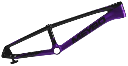 Meybo 2025 HSX Carbon Bmx Race Frame Black/Purple