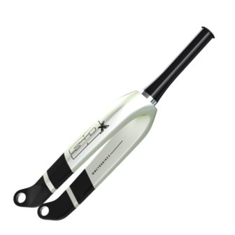 SD Carbon Fork V2 Pro, Tapered, 20 mm Black/Pearl White