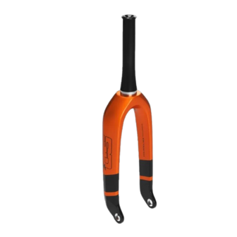 SD Carbon Fork V2 Pro, Tapered, 20 mm Black/Orange