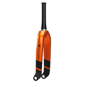 SD Carbon Fork V2 Pro, Tapered, 20 mm Black/Orange