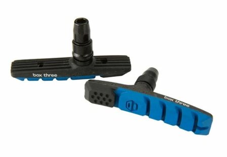 Box Three Air Flow Brake Pads 70mm Blue BMX World