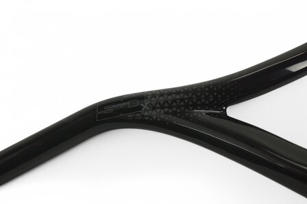 SD-X Aero Carbon Handlebar 7.25&quot; Black 