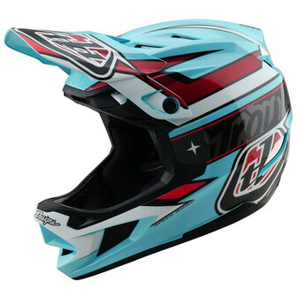 TLD D4 Polyacrylite Helm Linear Blue 2025