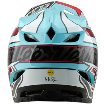 TLD D4 Polyacrylite Helm Linear Blue 2025