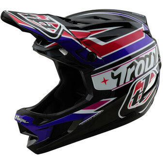 TLD D4 Polyacrylite Helm Linear Black 2025