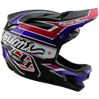 TLD D4 Polyacrylite Helm Linear Black 2025