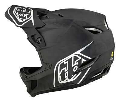 TLD D4 Carbon Helm Stealth Black 2025