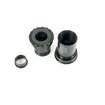 SD Bottom Bracket Threaded Lock BB386 conversion to 24mm spindle Black