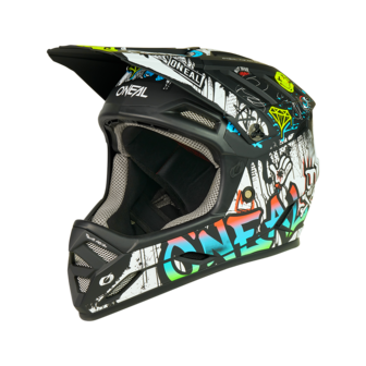 O&#039;Neal Backflip Helm Rancid Black/White 
