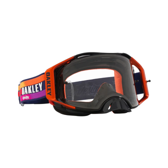Oakley Airbrake MX TLD Navy Sunrise - Clear Lens