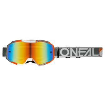 O&#039;Neal B-10 Goggle Duplex White/Gray - Lens Radium Red 