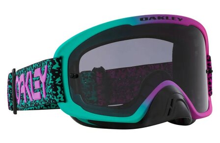 Oakley O Frame Goggle 2.0 Pro MX Celeste Purple Viper Room - Lens Dark Grey