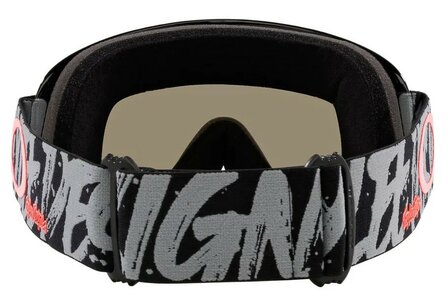 Oakley O Frame Goggle 2.0 MX TLD Painted Black - Lens Dark Grey