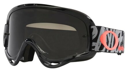 Oakley O Frame Goggle 2.0 MX TLD Painted Black - Lens Dark Grey