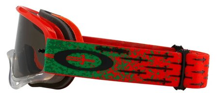 Oakley O Frame Goggle MX TLD Carrack Orange - Lens Dark Grey