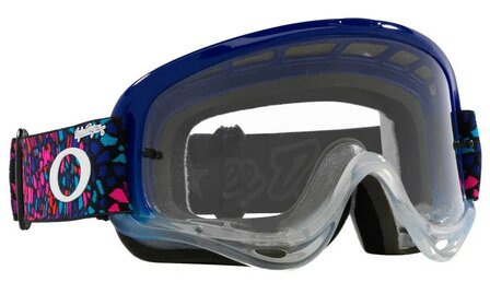 Oakley O Frame Goggle MX TLD Tessell Blue - Lens Clear