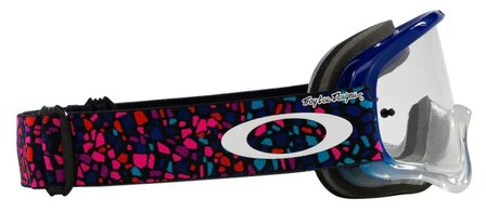Oakley O Frame Goggle MX TLD Tessell Blue - Lens Clear