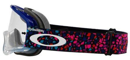 Oakley O Frame Goggle MX TLD Tessell Blue - Lens Clear