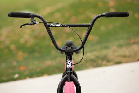 Sunday Blueprint 20&quot; BMX Gloss Black - Pink Tires