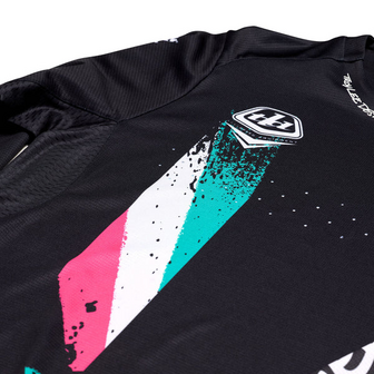 TLD Sprint Jersey Full Pull Black 2025
