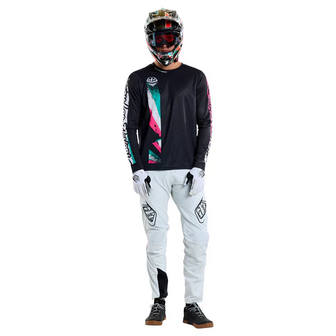 TLD Sprint Jersey Full Pull Black 2025