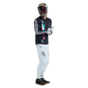 TLD Sprint Jersey Full Pull Black 2025