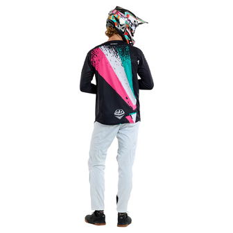 TLD Sprint Jersey Full Pull Black 2025