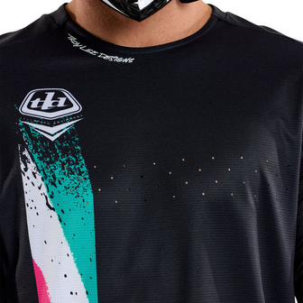 TLD Sprint Jersey Full Pull Black 2025
