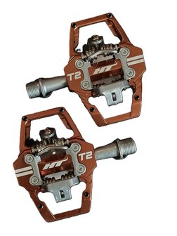 HT T2 SX BMX Pedal Root Beer