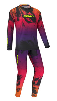 Kenny Prolight BMX Shirt Splash Gradient Neon