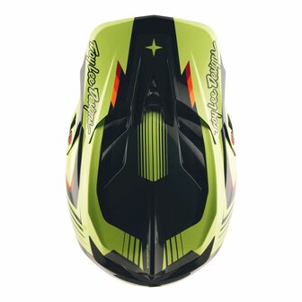 TLD D4 Polyacrylite Helm Qualifier Black-Yellow Najaar 2025