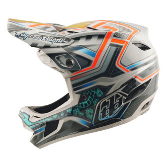 TLD D4 Composite Helm Lowrider Gray Najaar 2025