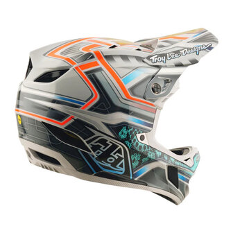 TLD D4 Composite Helm Lowrider Gray Najaar 2025