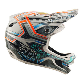 TLD D4 Composite Helm Lowrider Gray Najaar 2025