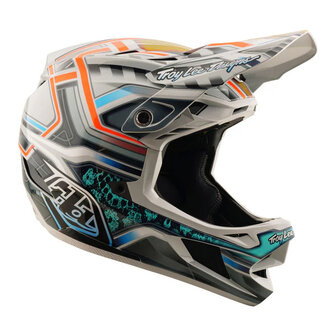 TLD D4 Composite Helm Lowrider Gray Najaar 2025