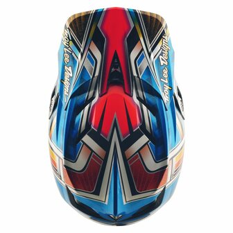 TLD D4 Carbon Helm Lowrider Blue Najaar 2025
