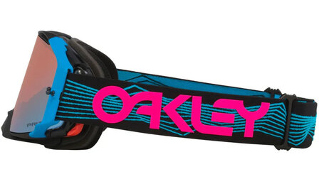 Oakley Airbrake MX Blue Wired Prizm Sapphire Iridium goggle &ndash; zij