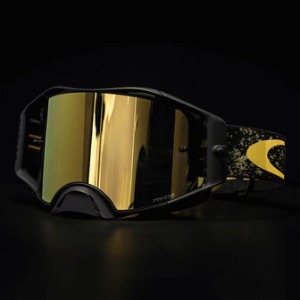 Oakley Airbrake MX 24K Iridium vervanglens - sfeerfoto
