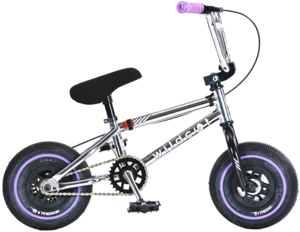 Wildcat OG3A Mini BMX Galaxy Purple &ndash; Zijaanzicht