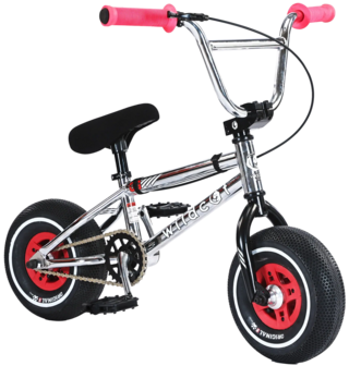 Titel: Wildcat OG3A Mini BMX Galaxy Red &ndash; vooraanzicht