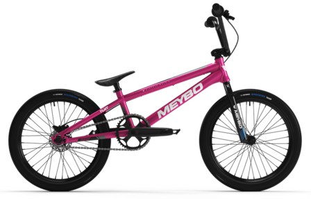 Meybo 2026 TLNT Bike Pink/White/Black - Zijaanzicht