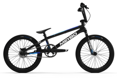 Meybo 2026 TLNT Bike Black/White/Blue - Zijaanzicht