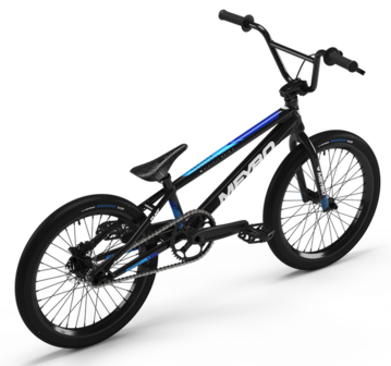 Meybo 2026 TLNT Bike Black/White/Blue - Achteraanzicht
